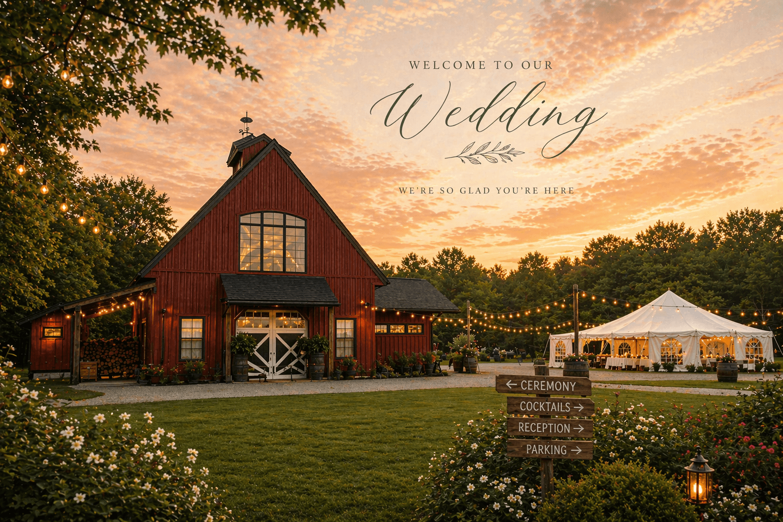 Maple Hills Farms wedding venue.